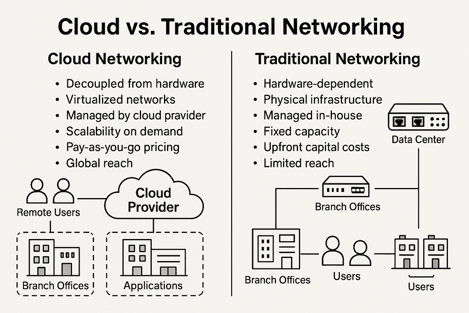 Old vs New: How Cloud Security and Cloud Networking Are Replacing Traditional Networking